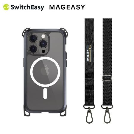 SwitchEasy Odyssey Ultra M iPhone 15 Pro 6.1吋 磁吸掛繩氣囊防摔保護殼✿80D024